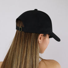Load image into Gallery viewer, Women's Black Unisex Baseball Cap