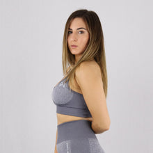 Load image into Gallery viewer, Women's Light Grey Flex Sports Bra