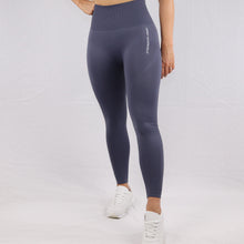 Load image into Gallery viewer, Women's Grey Seamless High Waisted gym Leggings