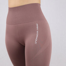 Load image into Gallery viewer, Women's Taupe Essential Seamless High Waisted Gym Leggings