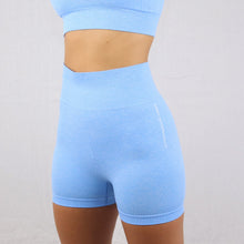 Load image into Gallery viewer, Prix Workout blue gym wear shorts