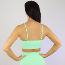 Load image into Gallery viewer, Prix Workout mint gym wear sports bra