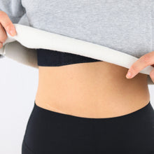 Load image into Gallery viewer, Grey Oversized Cropped Sweatshirt