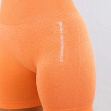 Load image into Gallery viewer, Orange Solar Cycling Shorts
