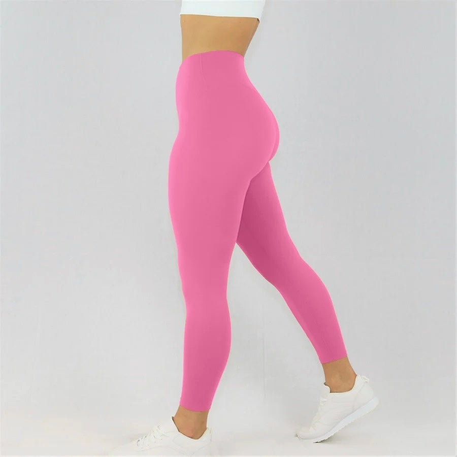 Pink training leggings hotsell