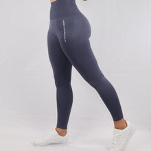 Load image into Gallery viewer, Women&#39;s Grey Seamless High Waisted gym Leggings