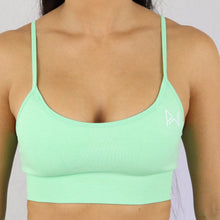 Load image into Gallery viewer, Prix Workout mint gym wear sports bra