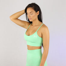 Load image into Gallery viewer, Prix Workout mint gym wear sports bra