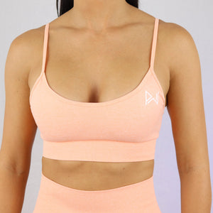 Prix Workout peach gym wear sports bra