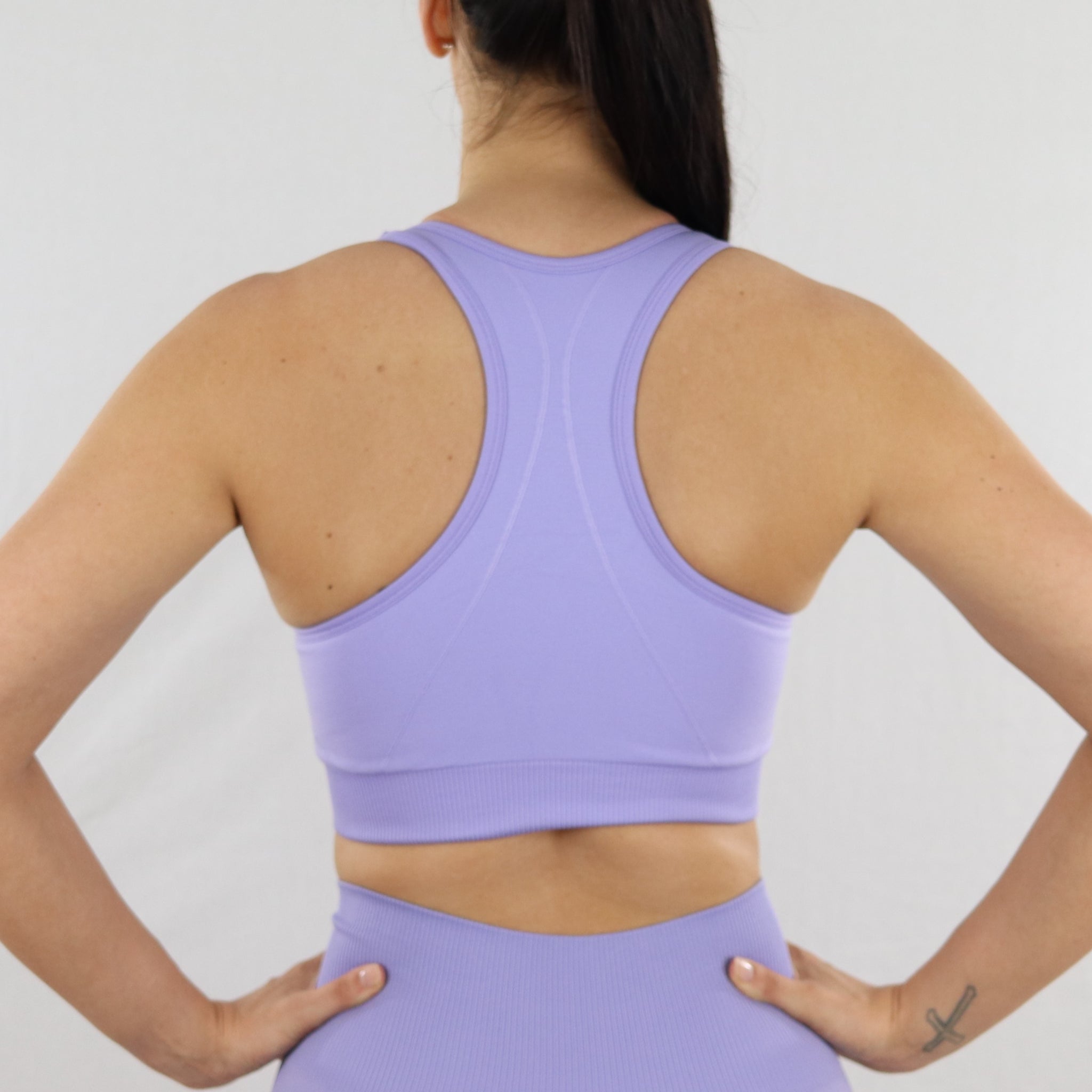 Lavender Lilac Essential Seamless Sports Bra – Prix Workout