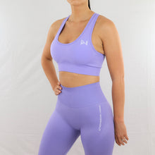 Load image into Gallery viewer, Lavender Essential Seamless Sports Bra