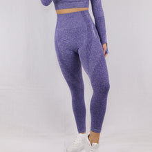 Load image into Gallery viewer, Women&#39;s Purple Classic High Waist Gym Leggings